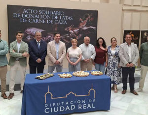 Dibe Food Group dona 4.000 raciones de conservas de carne de ciervo y jabalí al Banco de Alimentos de Ciudad Real